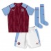 Aston Villa Moussa Diaby #19 Heimtrikotsatz Kinder 2023-24 Kurzarm (+ Kurze Hosen)